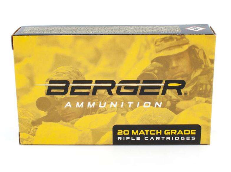 Ammunition Berger Bullets Ready Series 6.5Creedmoor 6.5mm Creedmoor 130gr Hybrid OTM Tactical Match Grade Ammunition  20 RNDS